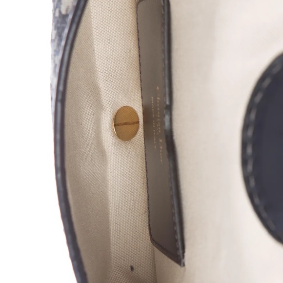 Pre-Fall 2017 Collection. Dark slate Oblique
canvas Christian Dior crossbody bag - Picture 4 of 6